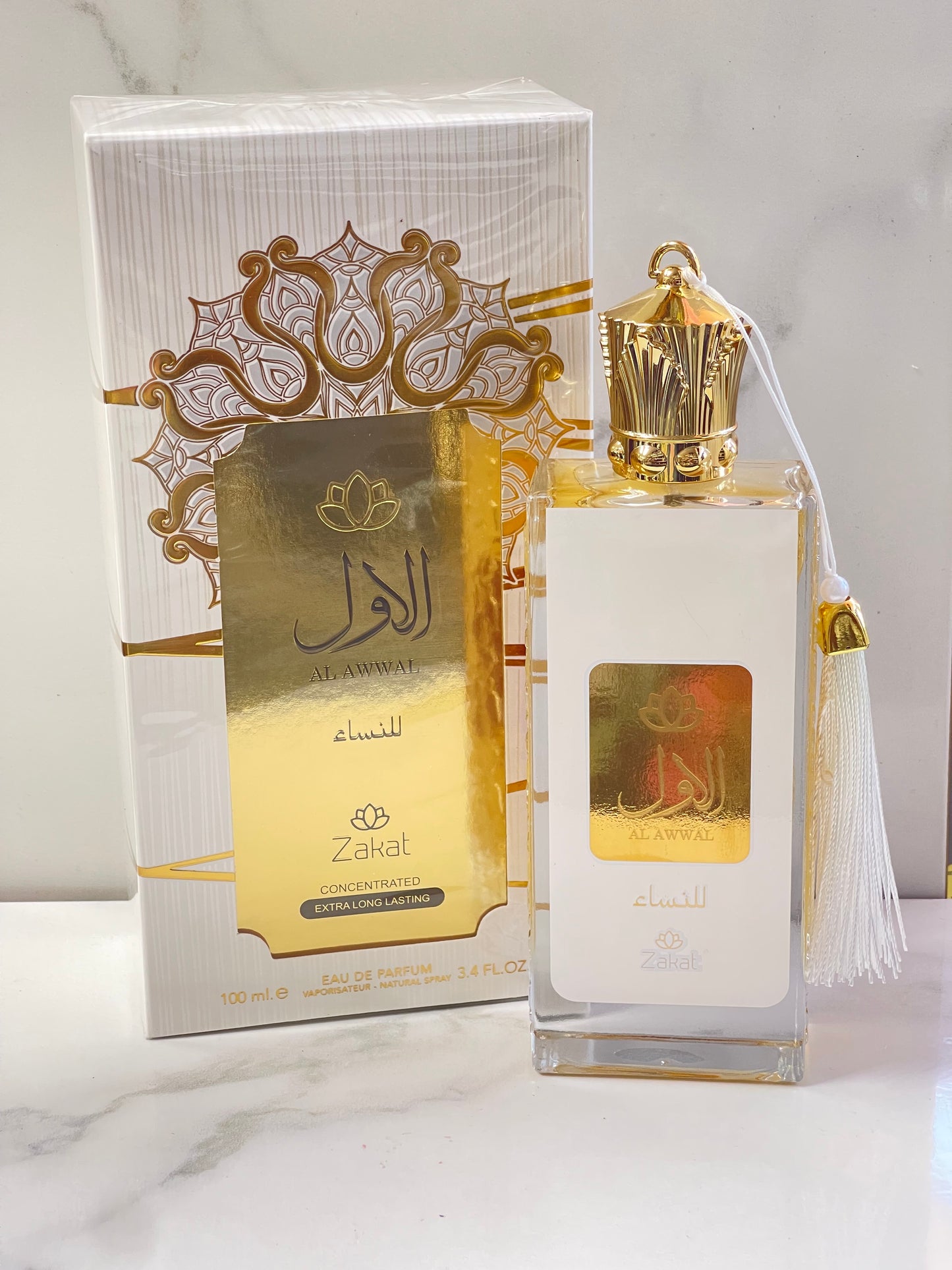 AL AWWAL BY ZAKAT EAU DE PERFUME 3.4oz /100ml