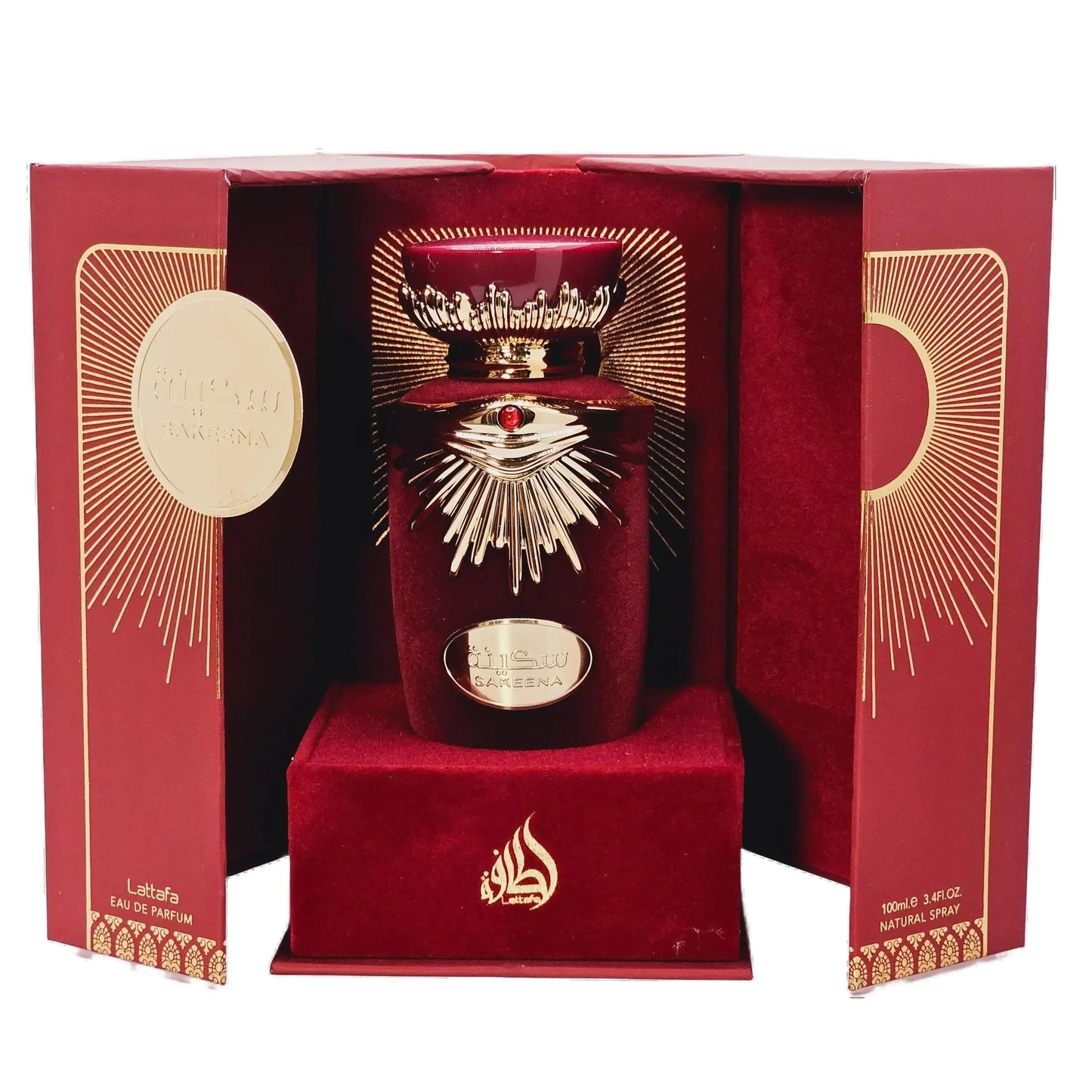 Sakeena Lattafa Eau De Parfum
For Women 3.40z/100ml