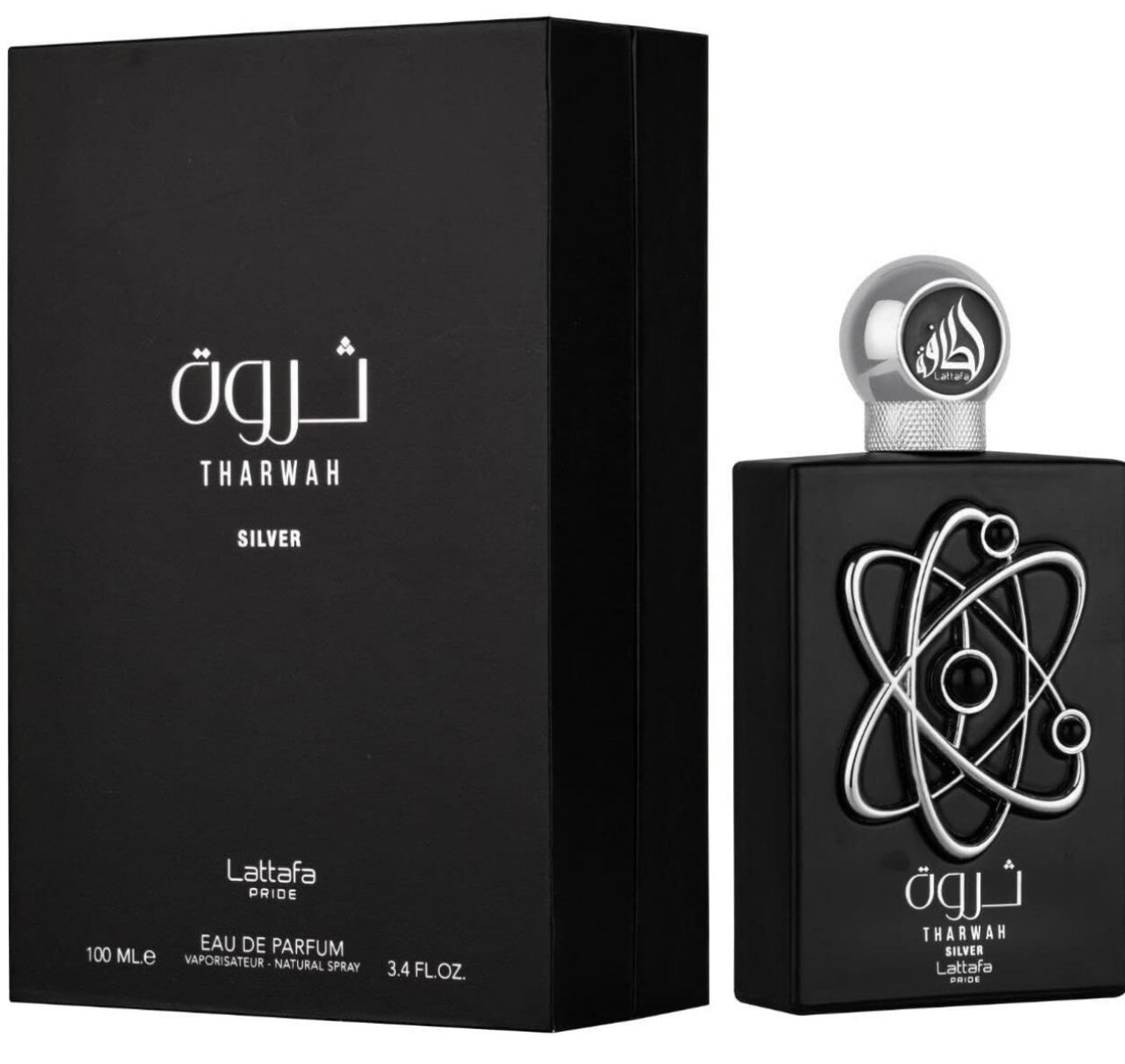 Lattafa Tharwah Silver for Unisex Eau de Parfum Spray
