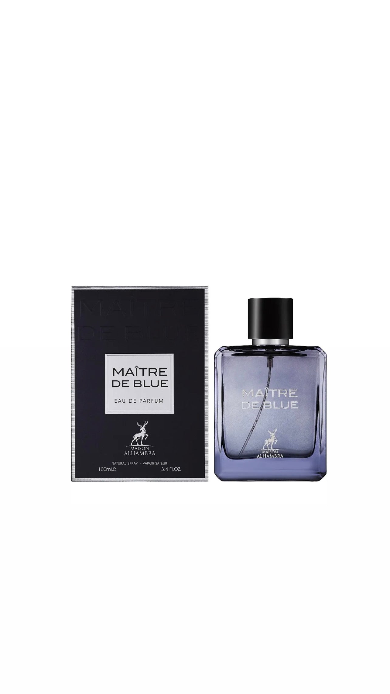 Maitre de blue by maison Alhambra eau de parfum 3.4 oz /100 ml