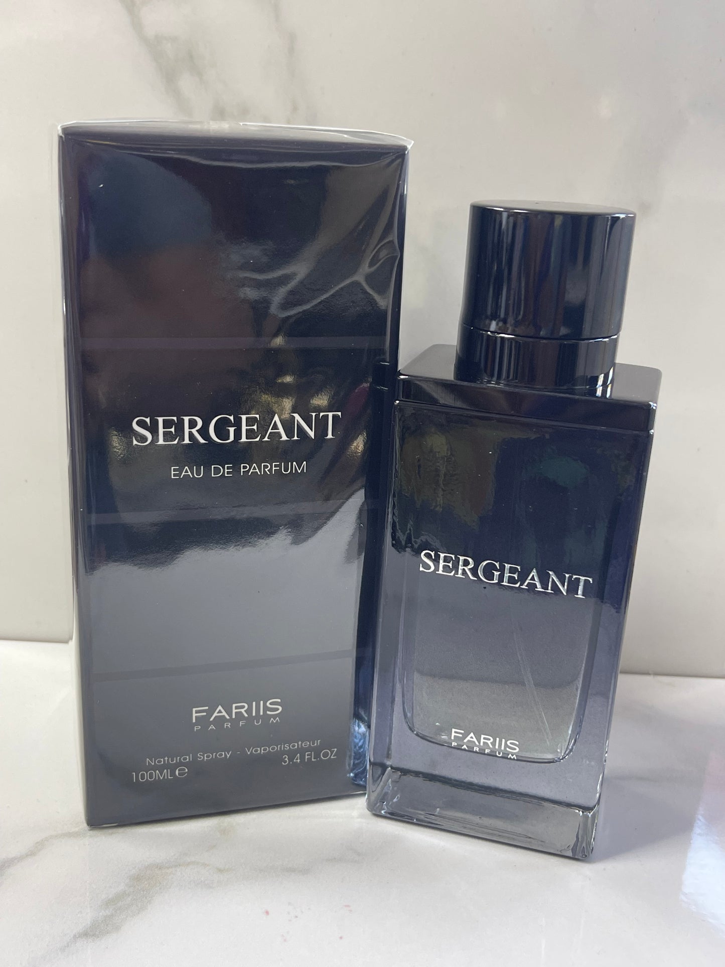 Sergeant eau de parfum 3.4 oz /100 ml