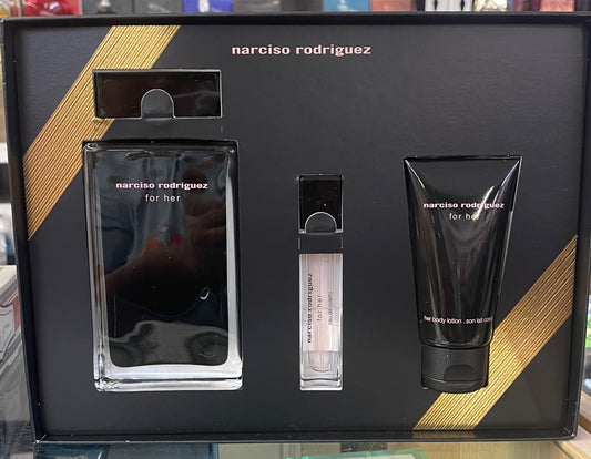 Narciso Rodriguez for her gift set 3 pcs