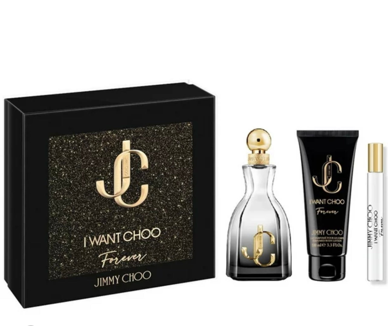 Jimmy Choo i want choo forever 3.3 oz / 100ml set