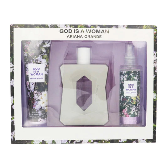 ARIANA GRANDE God is a woman    Eau De Parfum  Spray 3.4 oz & Body Mist 4 oz