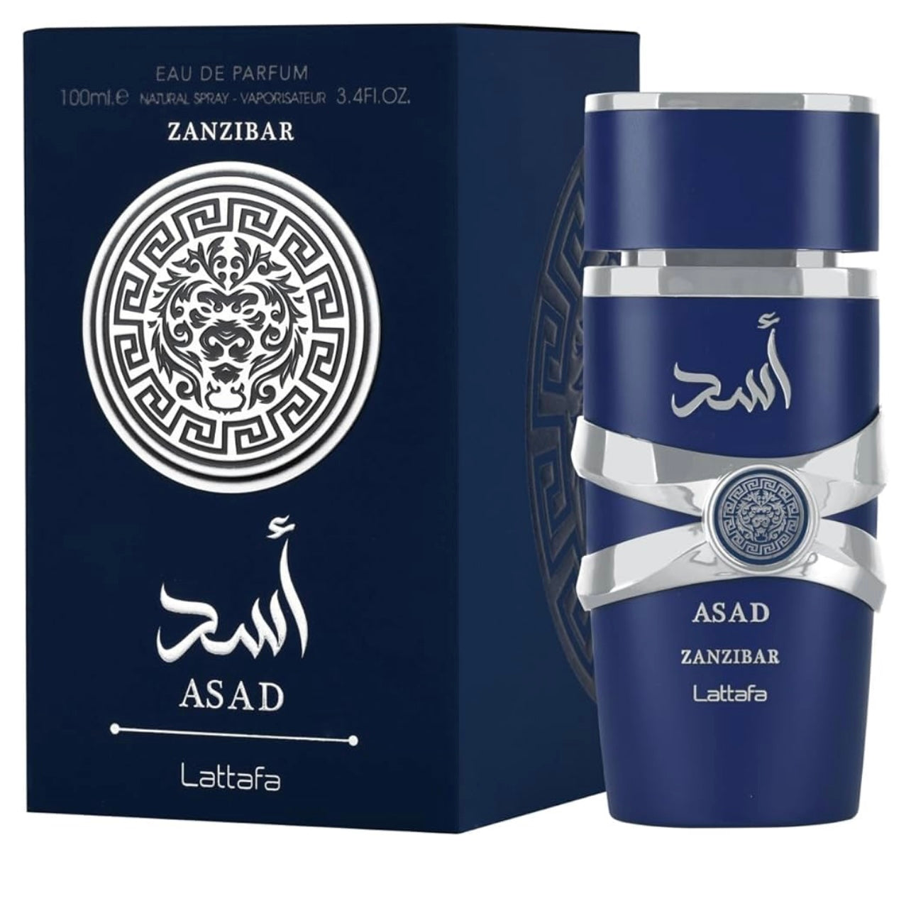 Lattafa Asad Zanzibar para hombre Eau de Parfum 3.4oz / 100ml