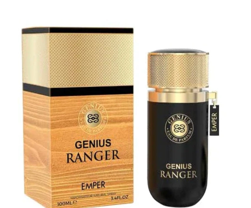 genius ranger by emper eau de parfum 3.4 oz /100 ml