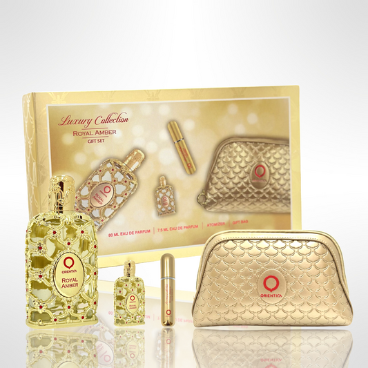 royal amber 
 Perfume luxury collection  set