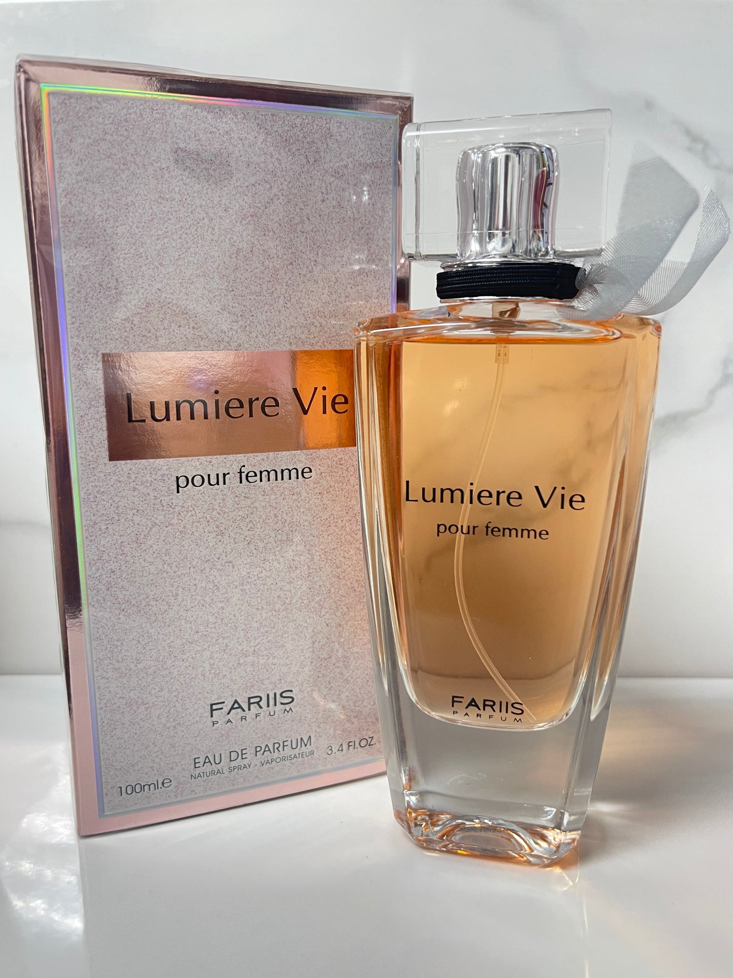 Lumiere vie pour femme ray de parfum 3.4 oz /100ml