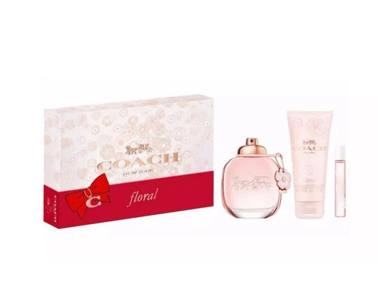 Coach floral perfume set